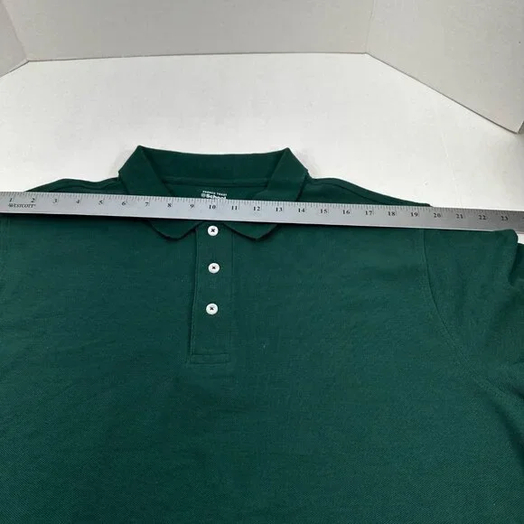 French Toast Men's Size XL Short Sleeve Sport Polo Academy Sports Outdoor Green - Picture 8 of 13